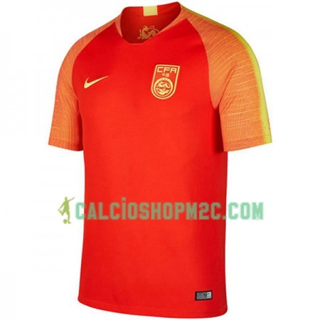 Cina Maglia Prima Mondiali calcio femminile 2019 Manica Corta